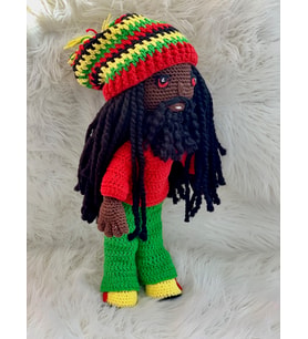 Amigurumi Bob Marley (Bronz)