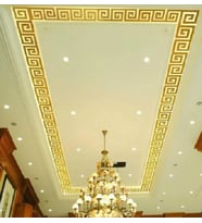 Dekor Süs Pleksi Ayna LABiRENT 40adet 7x7cm Pleksi Dekoratif ALTIN Ayna Antre