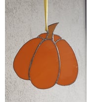 Markakanvas  Balkabağı cam vitray 17x16cm