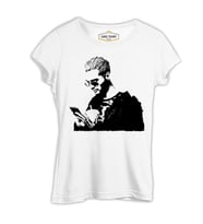 Tokio Hotel - Bill Kaulitz Beyaz Kadın Tshirt