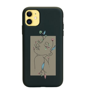 Siyah Lansman Telefon Kılıfı Iphone 11