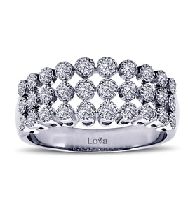 Lova Pırlanta Taşlı Yüzük - 1070077