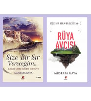 Mustafa Kaya Size Bir Sır Vereceğim + Rüya Avcısı 2 Kitap