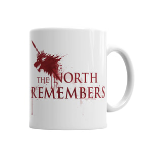 Game Of Thrones North Renembers  Kupa Bardak Porselen
