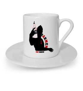 BK Gift Kişiye Özel Mesleki Barmen Türk Kahvesi Fincanı  1