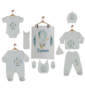 Pia Baby GL 2013 10 Parça İsme Özel Balonlu Hastane Çıkışı