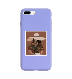 Mor Lansman Kılıf iPhone 8 Plus