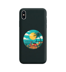 Siyah Lansman Kılıf iPhone XS