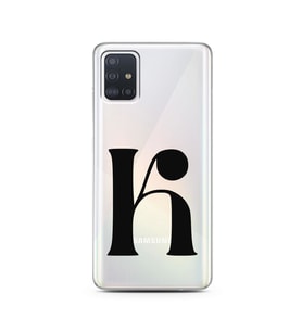 Samsung A51 Harf Tasarımlı Telefon Kılıfı K-Harfi 