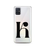 Samsung A51 Harf Tasarımlı Telefon Kılıfı K-Harfi 