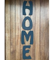 AHŞAP HOME YAZISI