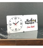 Radyoloji Teknisyeni Ahşap Masa Saati 001
