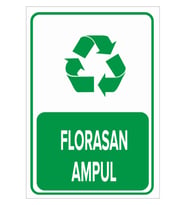 MIGNATIS - Geri Dönüşüm Florasan Ampül Levhası - Sac Malzeme 25x35cm