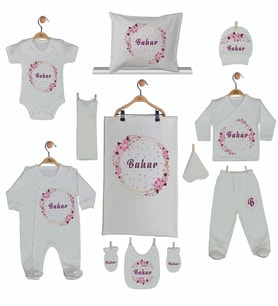 Pia Baby GL 1904 11 Parça İsme Özel Hastane Çıkışı