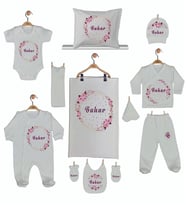Pia Baby GL 1904 11 Parça İsme Özel Hastane Çıkışı