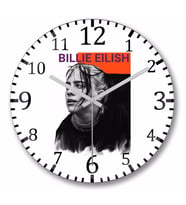 Billie Eilish   Duvar   Saati  Bombeli Gercek Cam