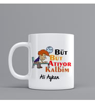 Espri Temalı Hediye Kupa Bardak Kişiye Özel Hediye SZ36