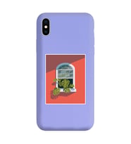 Lila Lansman Telefon Kılıfı Iphone Xs Max