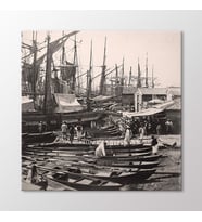 Arty Tablo Beşiktaş Firewood Pier, 1870 Tablo (Karışık)