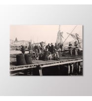Arty Tablo Beşiktaş Firewood Pier, 1890 Tablo (Karışık)