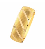 14 Ayar Altın Mega Bilezik 25 Gram Sade Model