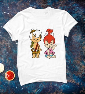 Taş Devri BamBam&Yabba Dabba Tişörtü