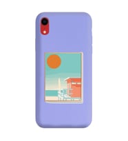 Lila Lansman Telefon Kılıfı Iphone XR