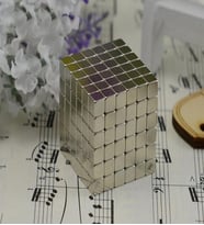 216 Adet 5x5x5 Mm Sihirli Manyetik Küpler Neodyum Mıknatıs