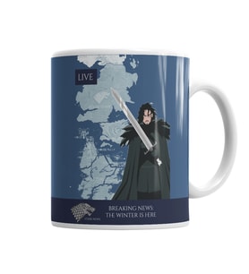 Winter is Here Kupa Bardak Porselen