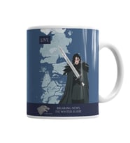 Winter is Here Kupa Bardak Porselen