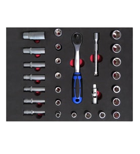 Brio Lokma Set 3/8-27 Parça Sünger Yataklı