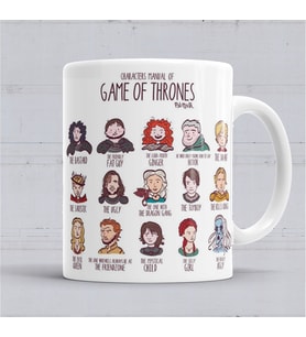 Game Of Thrones Karakterleri Kupa Bardak Porselen