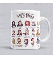 Game Of Thrones Karakterleri Kupa Bardak Porselen