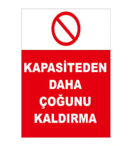 MIGNATIS - Kapasiteden Daha Çoğunu Kaldırma Levhası - Sac Malzeme 35x50cm