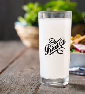 BK Gift Kişiye Özel İsimli Rakı Bardağı-5 (Beyaz)