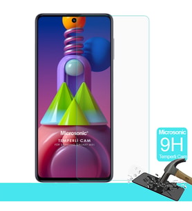 Microsonic Samsung Galaxy M51 Tempered Glass Screen Protector