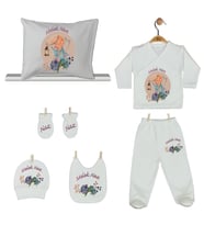 Pia Baby Gl 1930-08 İsme Özel Yastık Zıbın Set