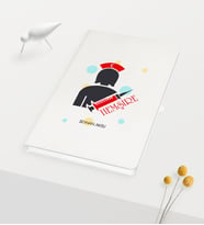 BK Gift Kişiye Özel Hemşire Temalı Beyaz Defter - 3