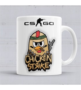 Counter Strike Global Offensive CS GO CHIKEN STRIKE Baskılı Porse