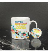 Sosyal Medya Uzmanı Kupa Bardak ve Anahtarlık Set