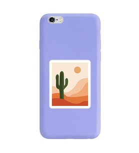 Lila Lansman Telefon Kılıfı Iphone 6