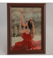 Dekoratif Fotoğraflı Kahve Çerçeve ( 15x21 )