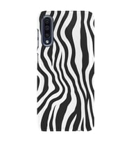 Kılıfland Samsung Galaxy A70 Kılıf Silikon Resimli Kapak Zebra Pattern Stok 1087