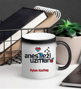 Anestezi Uzmanı Sihirli Kupa Bardak