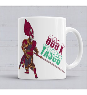 800k Yasuo League of Legends Kupa Bardak Porselen
