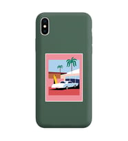 Koyu Yeşil Lansman Telefon Kılıfı Iphone Xs Max