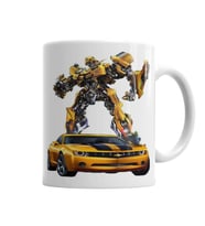 Bumblebee Transformes Kupa Bardak Porselen