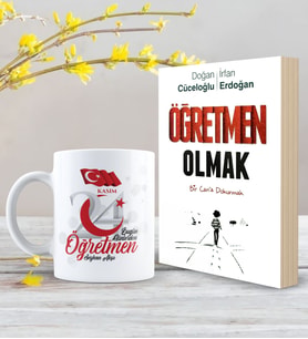BK Gift Kişiye Özel Öğretmen Olmak Kitabı ve Kupa Hediye Seti - 2