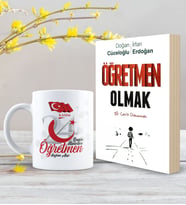 BK Gift Kişiye Özel Öğretmen Olmak Kitabı ve Kupa Hediye Seti - 2