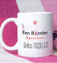 Fen Bilimleri Öğretmeni Kupa Bardak